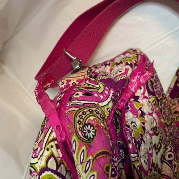 Vera Bradley Very Berry Metropolitan Travel Computer Bag - Picture 6 of 8